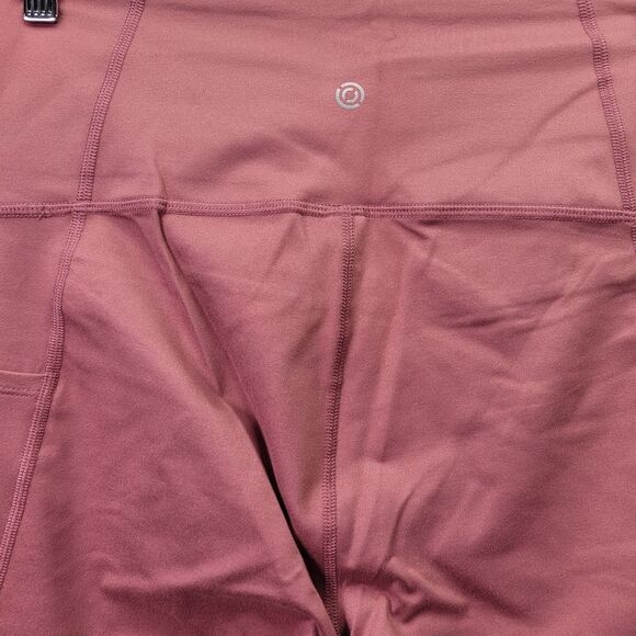 CORE 10 Women High-Waist Side-Pocket Yoga Comfort Legging Pink Size Large - Picture 5 of 12